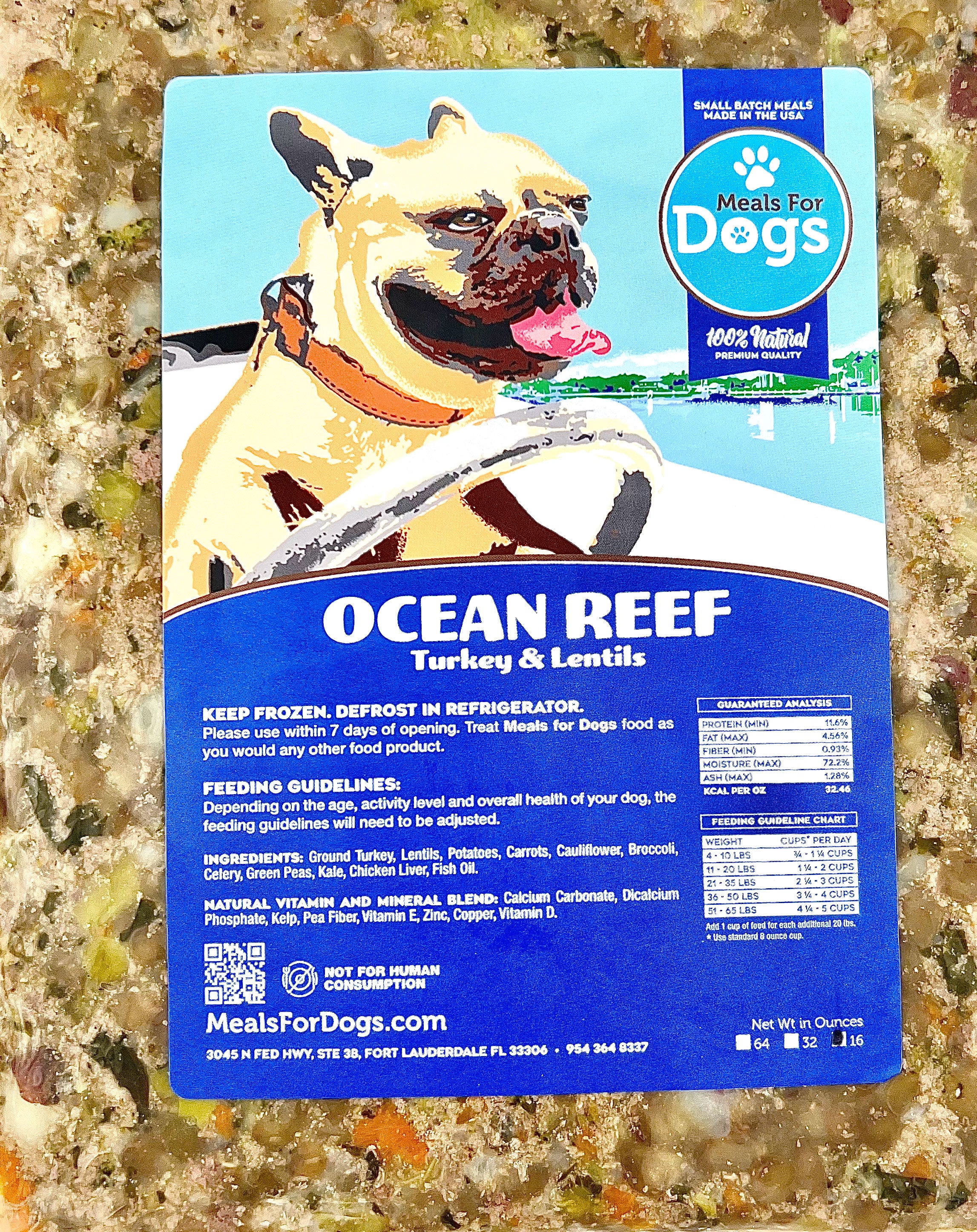 Ocean Reef Turkey & Lentil Meal | Meals for Dogs